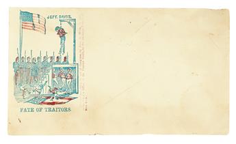 (MILITARY--CIVIL WAR--PATRIOTIC COVERS--UNION.) Album with 101 patriotic covers.